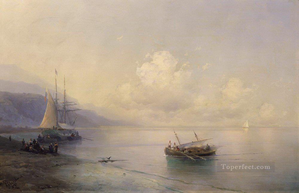 paisaje marino 1898 romántico Ivan Aivazovsky ruso Pintura al óleo